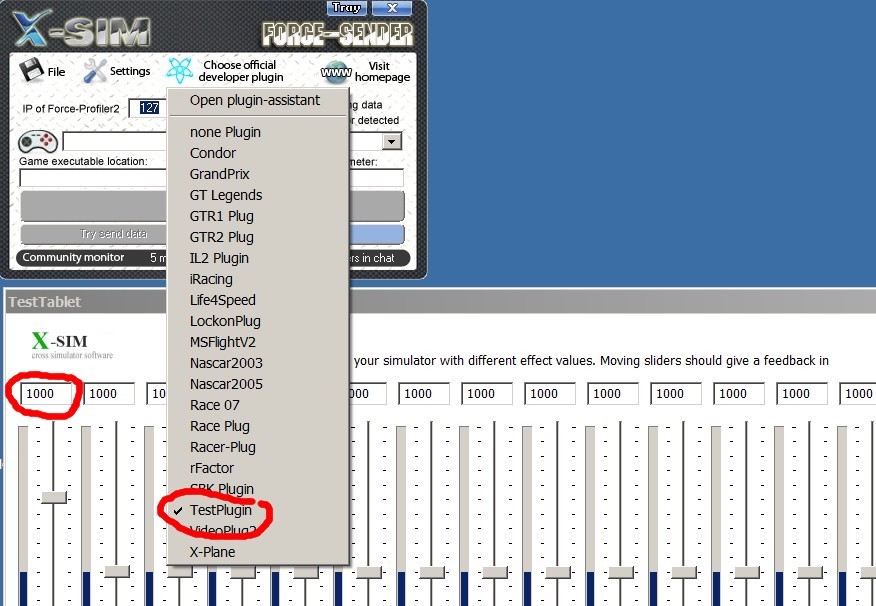 Simulator forum image